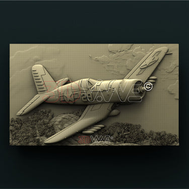 AIRPLANE 3D STL 3DWave